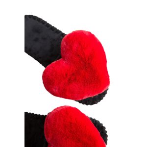 Alluring Red Heart Women's Fluffy Slippers (11)