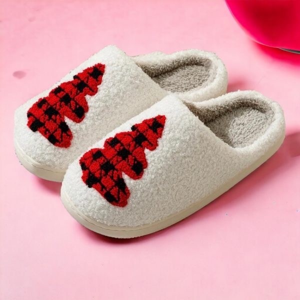 Christmas Tree Holiday Slippers, Women’s House Shoes - 1-PhotoRoom(2)