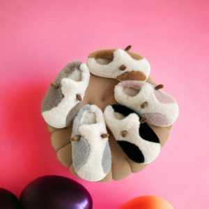 Cute Cow Fluffy Home Slippers,Animal Slippers,Cartoon Animal Cozy House Slides,Women Slippers,Fluffy Slippers For Home,Gifts For Her - 5-PhotoRoom(1)
