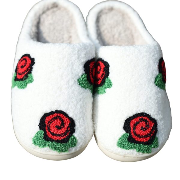 Elegant Little Rose Women's Indoor Slippers (2)