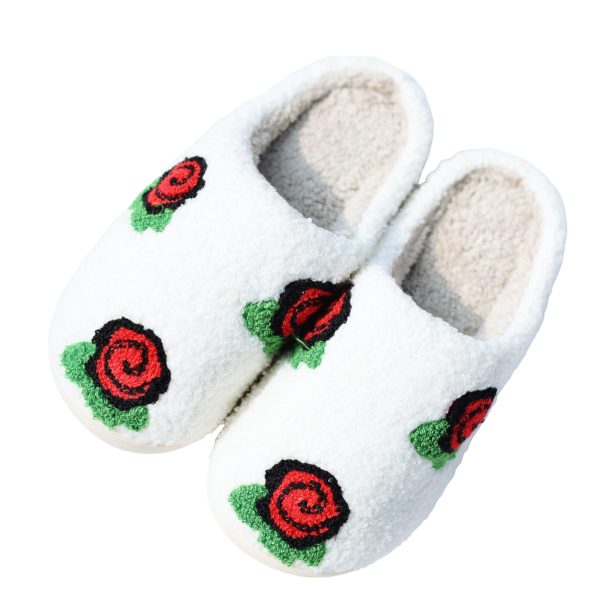 Elegant Little Rose Women's Indoor Slippers (4)