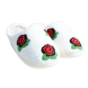 Elegant Little Rose Women's Indoor Slippers (5)