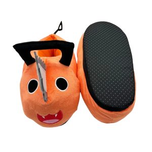 Happy Orange Dog Plush Slipper Shoes - Soft Toy Plushie - 1-PhotoRoom