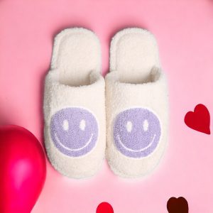 PS Its in! Happy Face Slippers·Cozy Slippers·Slippers for Women·Extra padding·Comfortable·ComfyLuxe - 7-PhotoRoom(1)