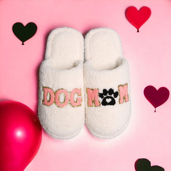 PS New! Dog Mom Sequin Slippers·Home Slippers·Cozy Slippers·Slippers for Women·Soft Slippers·ComfyLuxe - 4-PhotoRoom(1)