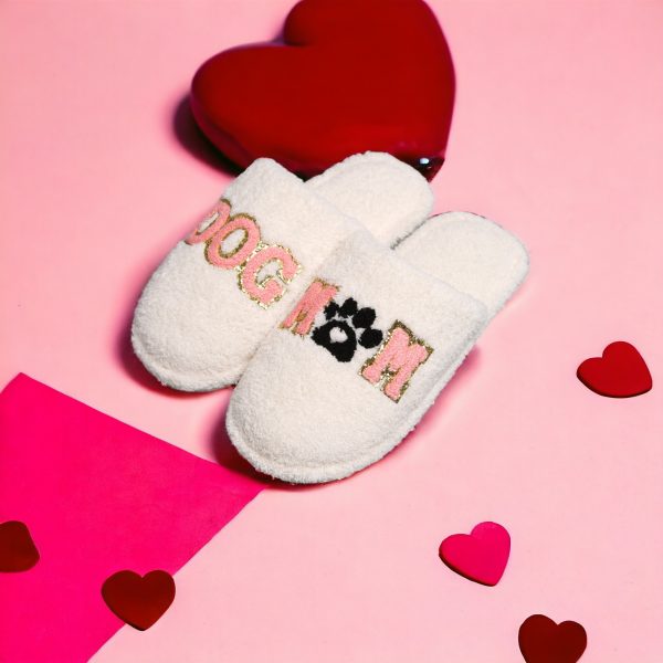 PS New! Dog Mom Sequin Slippers·Home Slippers·Cozy Slippers·Slippers for Women·Soft Slippers·ComfyLuxe - 5-PhotoRoom(1)