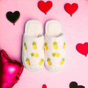 PS New! Strawbery·Pineapple·Hearts·Happy Faces·Mushroom Slippers·Cozy Slippers·Slippers for Women·Super Soft·ComfyLuxe - 3-PhotoRoom(1)