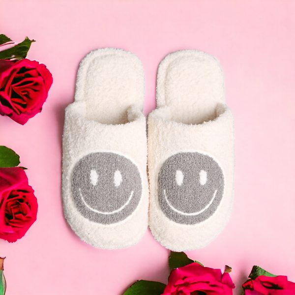 Stay Cozy and Stylish with Women’s Smiley Face Slippers (6)-PhotoRoom