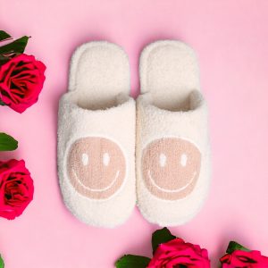 Stay Cozy and Stylish with Women’s Smiley Face Slippers (9)-PhotoRoom