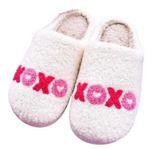 Stylish Love XOXO Women's Valentine Indoor Slippers (2)