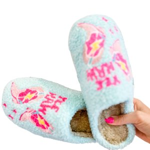 Stylish Pink Cowgirl Boot Slippers - Nashville (1)