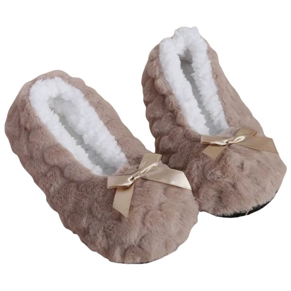 Women's Winter Warm Plush Home Slippers - Soft, Cute, and Anti-Slip - 1-PhotoRoom