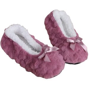 Women's Winter Warm Plush Home Slippers - Soft, Cute, and Anti-Slip - 2-PhotoRoom