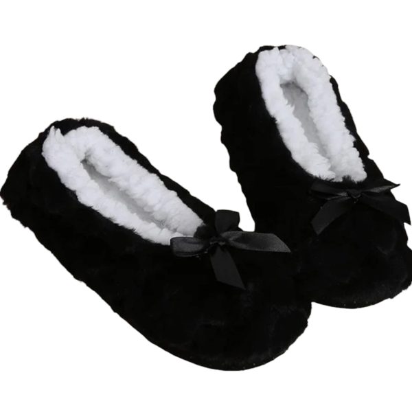 Women's Winter Warm Plush Home Slippers - Soft, Cute, and Anti-Slip - 3-PhotoRoom