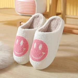 American Eagle Smiley Face Slippers