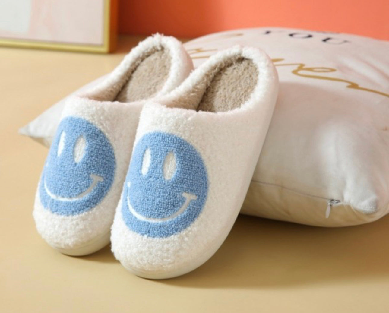Introducing the Smiley Face Slippers A Fun and Funky Footwear Option