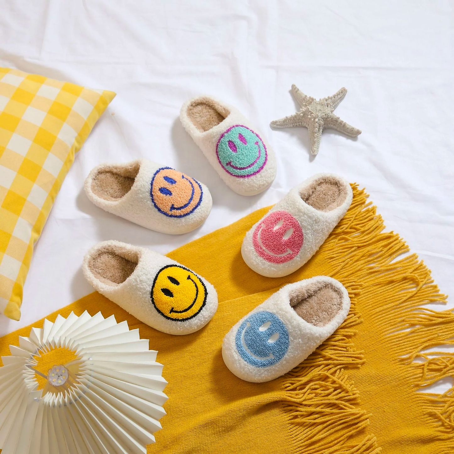 The Ultimate White Smiley Face Slippers A Guide to Comfort and Style