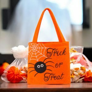 2024 Halloween Nonwoven Tote Bag - Lightweight Trick or Treat Bag, Perfect Gift for Spooky Season