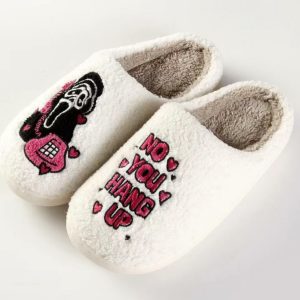 2024 Halloween Slippers for Couples - Cozy Plush Slides, Non-Slip Indoor Footwear, Perfect Gifts