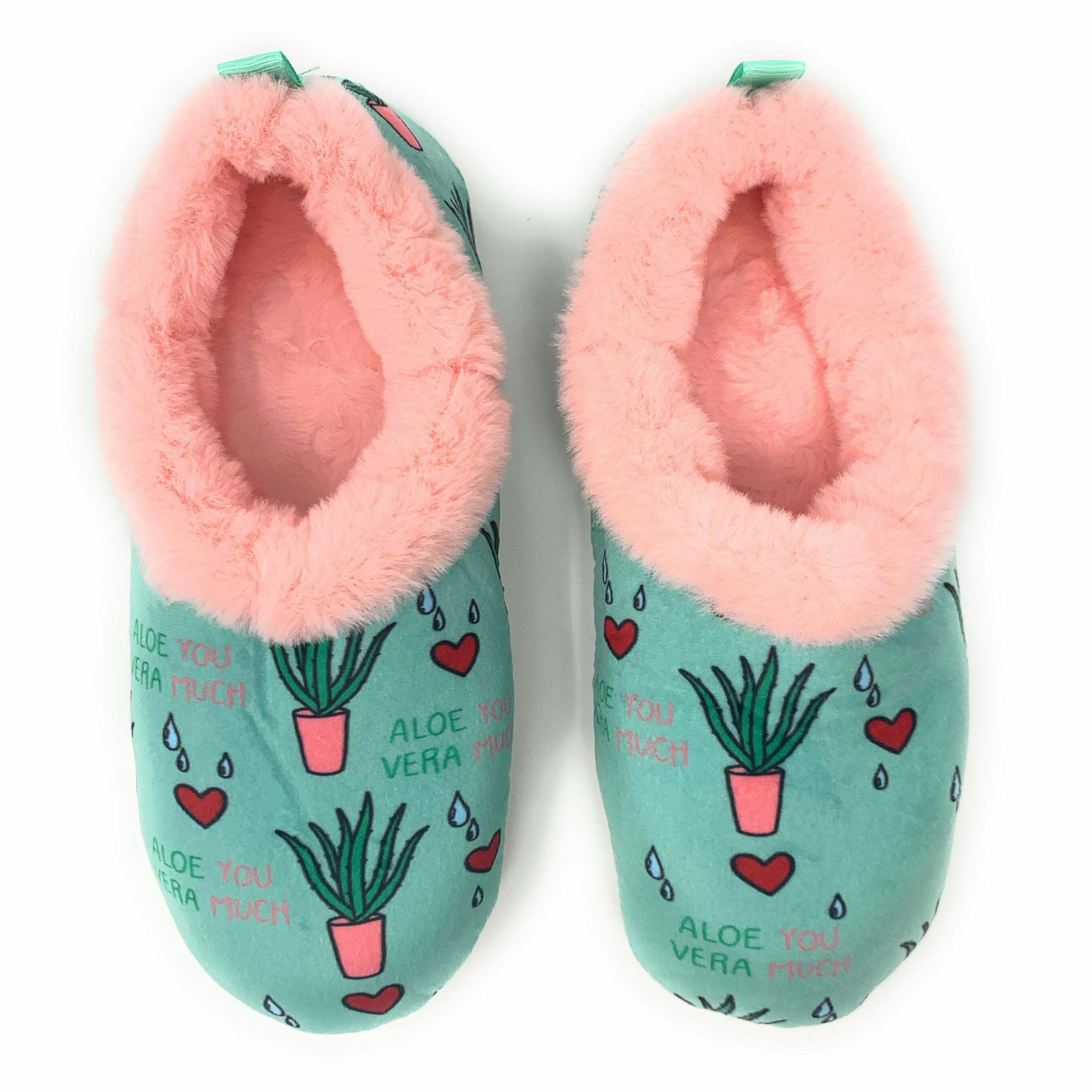 Aloe You Slippers - Cozy Gift for Loved OnesHoliday Season, Perfect for Halloween & Christmas