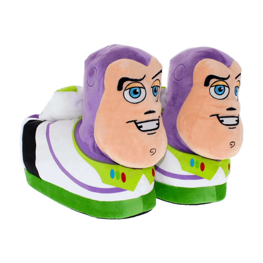 Buzz Lightyear Slippers - Cozy and Fun Footwear, Perfect Gift for Halloween, Christmas, Valentine