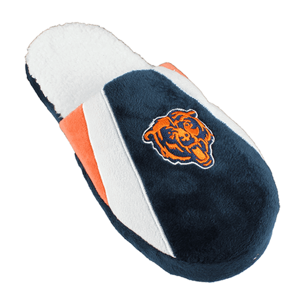 Chicago Bears Sherpa Slides - Cozy Slippers Perfect for Holiday Gifts and Game Day Comfort