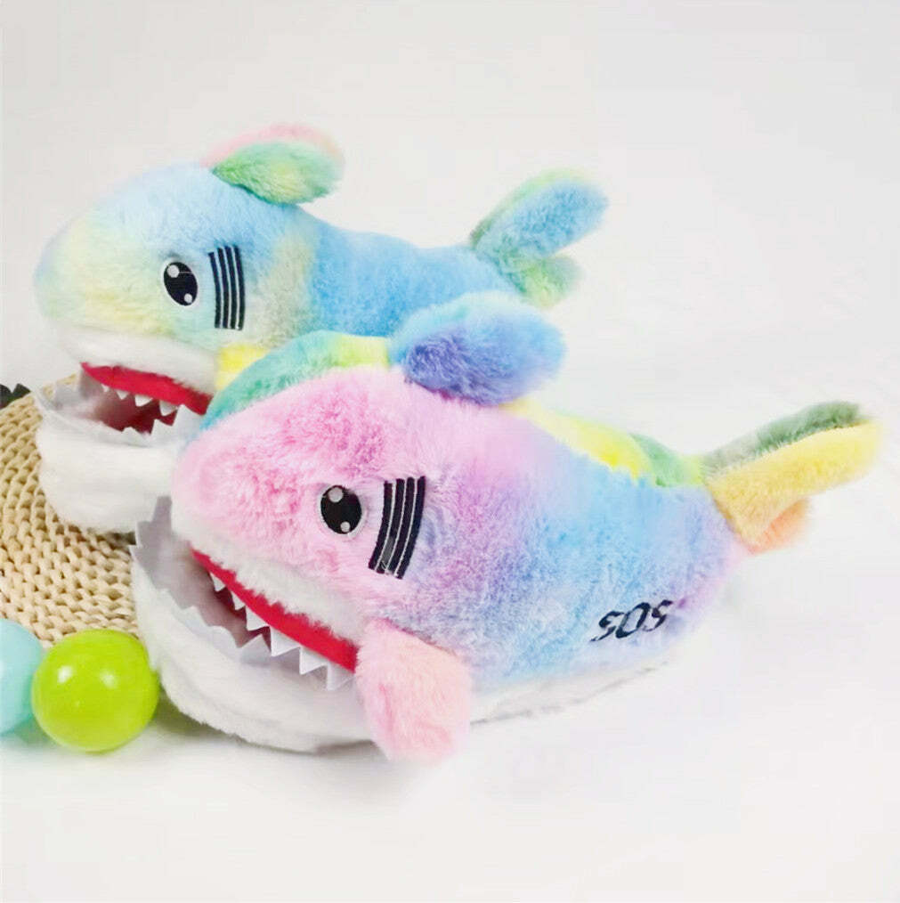 Chonky Shark Slippers - Cozy and Fun Gift for Halloween, Christmas, Valentine