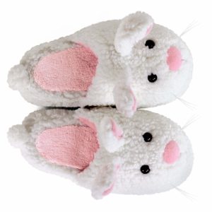 Classic Bunny Slippers for Kids - Perfect Holiday Gift for Halloween, Christmas, Valentine