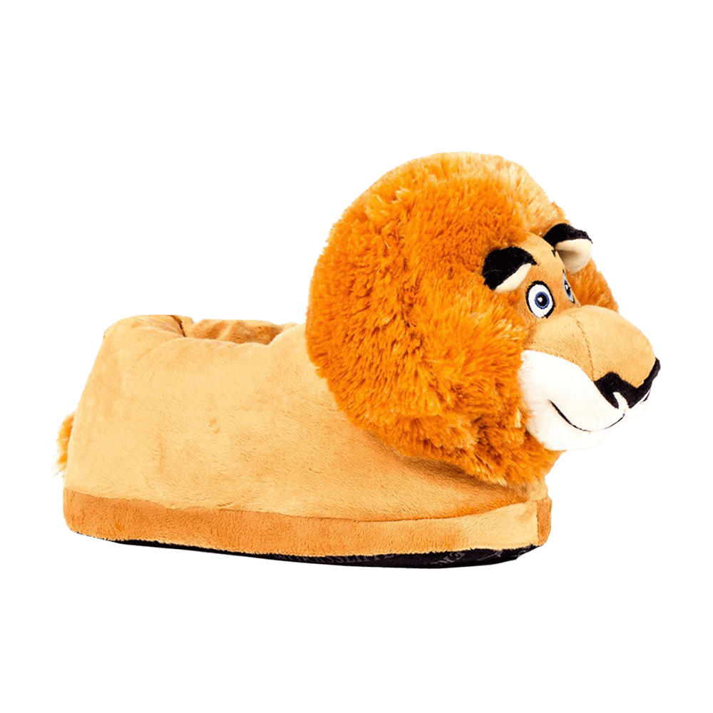 Cozy Alex the Lion Slippers - Perfect Gift for Halloween, Christmas, Valentine