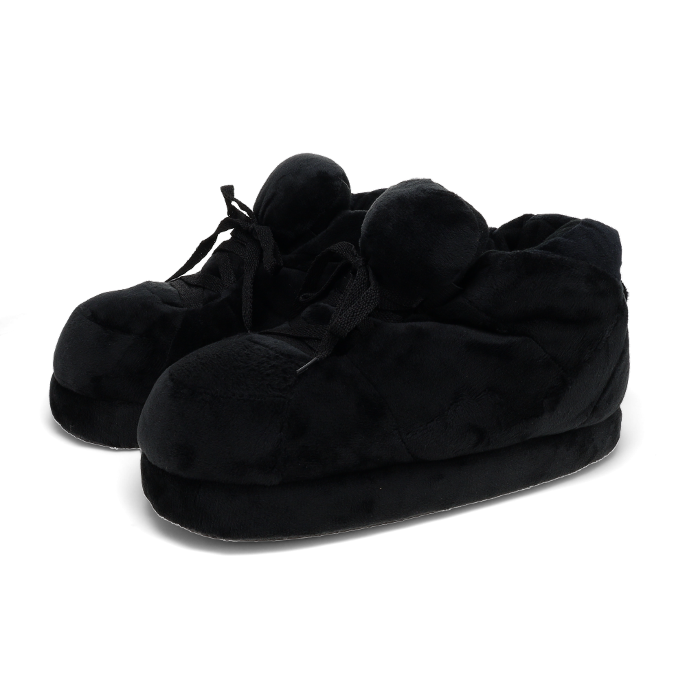 Cozy All Black Slippers - Perfect Gift for Loved OnesHoliday Season