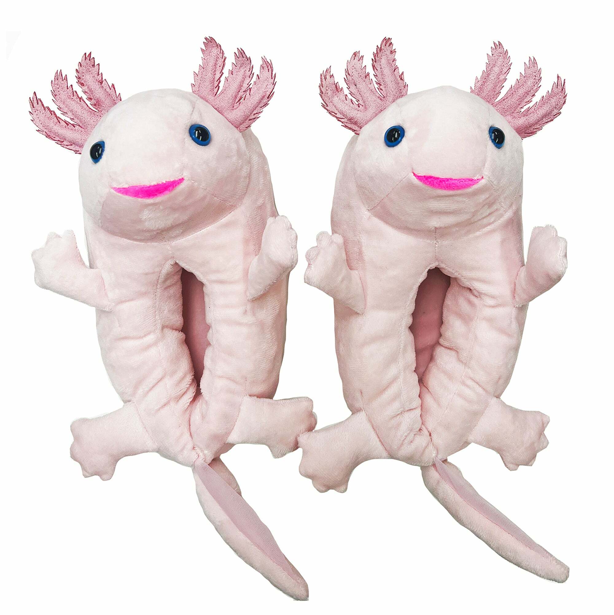 Cozy Axolotl Hugs Slippers - Perfect Gift for Halloween, Christmas, Valentine