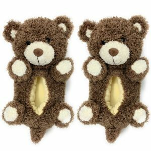 Cozy Bear Hug Fuzzy Slippers - Perfect Gift for Halloween, Christmas, Valentine