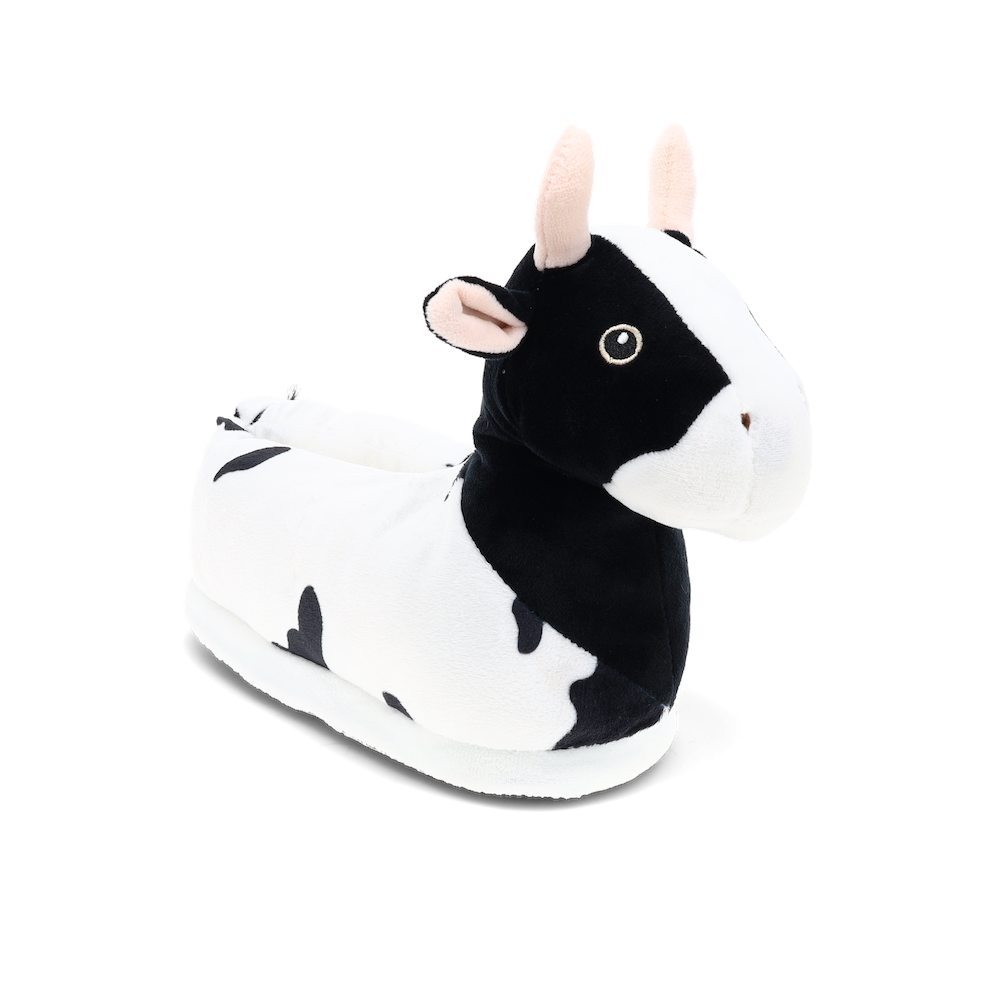 Cozy Bessie the Cow Slippers - Perfect Gift for Halloween, Christmas, Valentine