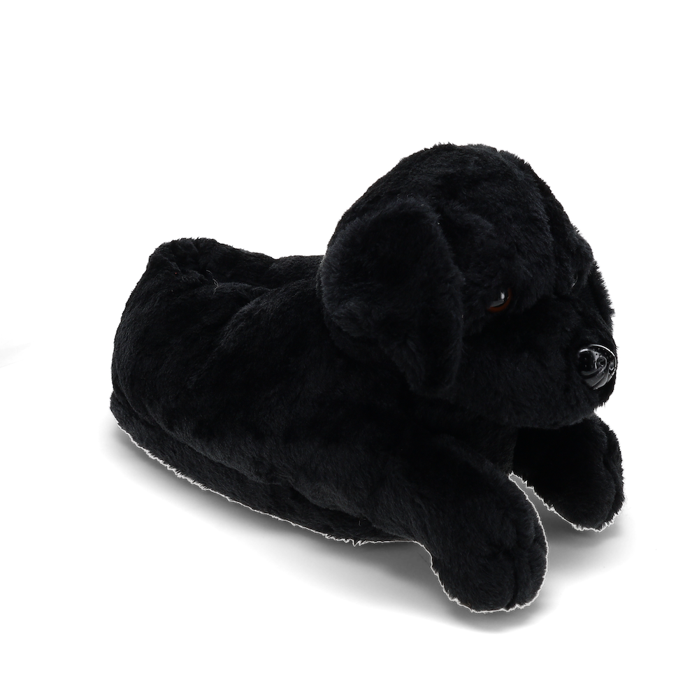 Cozy Black Lab Slippers - Perfect Gift for Dog LoversHoliday Season