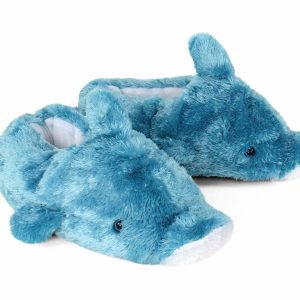 Cozy Blue Dolphin Slippers - Perfect Gift for Loved OnesHoliday Season