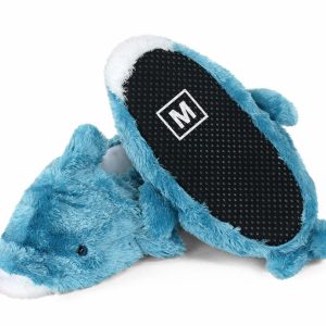 Cozy Blue Dolphin Slippers - Perfect Gift for Loved OnesHoliday Season