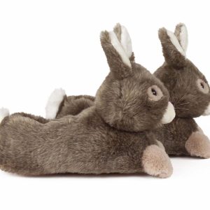 Cozy Brown Bunny Rabbit Slippers - Perfect Gift for Halloween, Christmas, Valentine