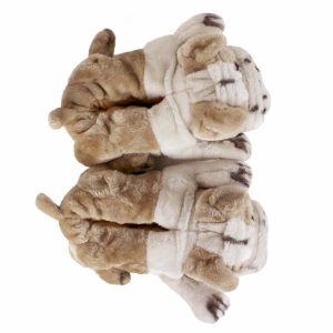 Cozy Bulldog Animal Slippers - Perfect Gift for Halloween, Christmas, Valentine