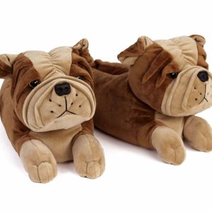 Cozy Bulldog Slippers - Perfect Gift for Halloween, Christmas, Valentine