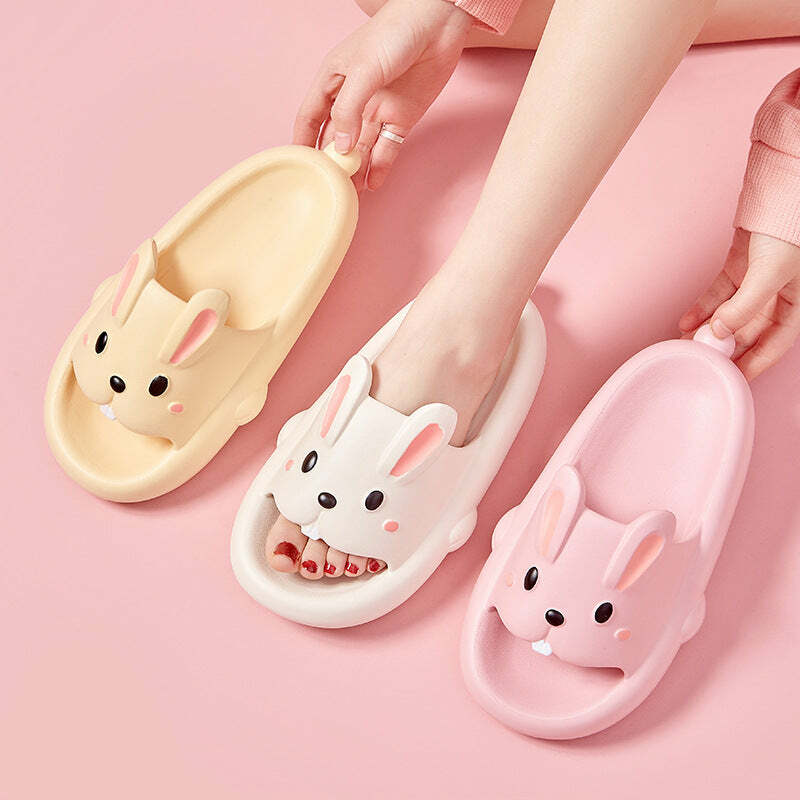 Cozy Bunny Slippers - Perfect Gift for Loved OnesHoliday Season