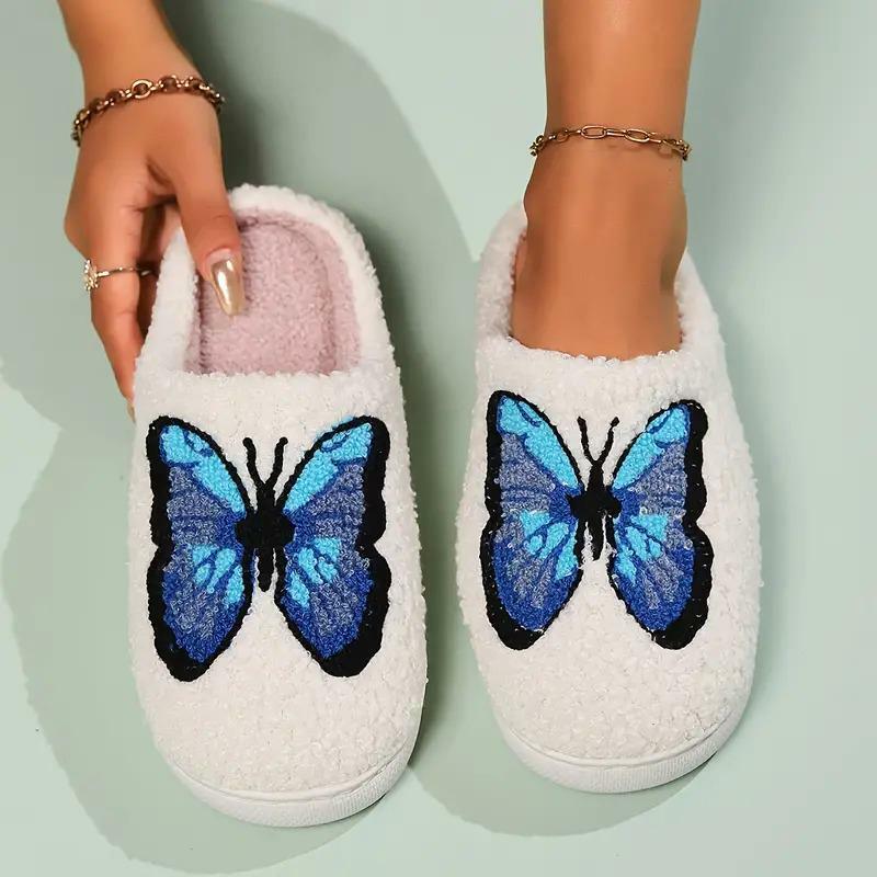 Cozy Butterfly Slippers for Women - Perfect Holiday Gift for Christmas and Fall Seasons