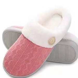 Cozy Cable Knit Slippers - Perfect Holiday Gift for Loved Ones This Christmas Valentine