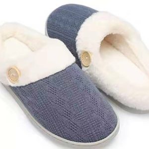 Cozy Cable Knit Slippers - Perfect Holiday Gift for Loved Ones This Christmas Valentine