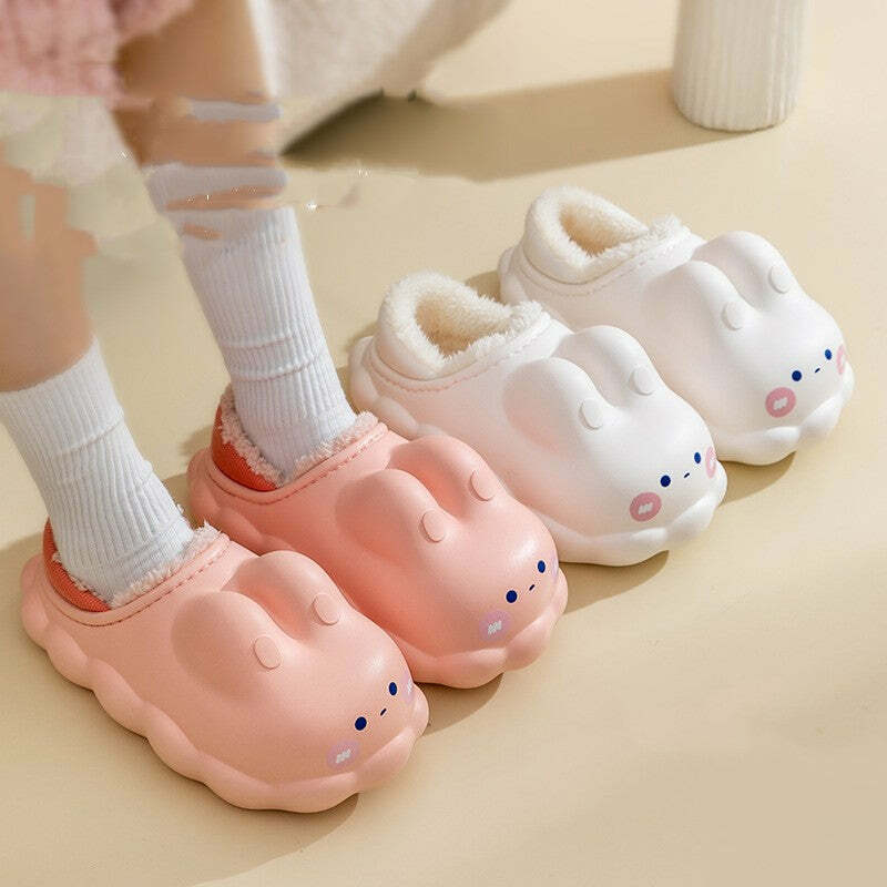 Cozy Cloud Bunny Slippers - Perfect Gift for Halloween, Christmas, Valentine