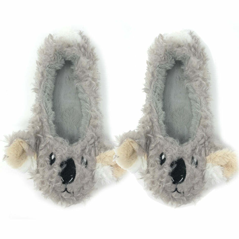 Cozy Cool Koala Plush Slippers - Perfect Gift for Halloween, Christmas, Valentine