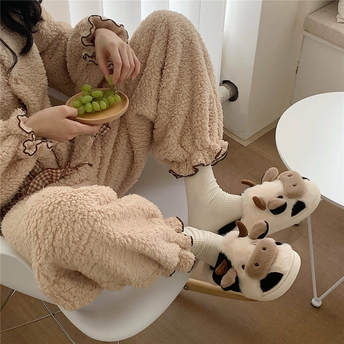 Cozy Cow Slippers - Perfect Gift for Loved OnesHoliday Season