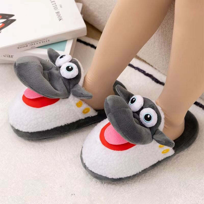 Cozy Derpy Sheep Slippers - Perfect Gift for Halloween, Christmas, Valentine