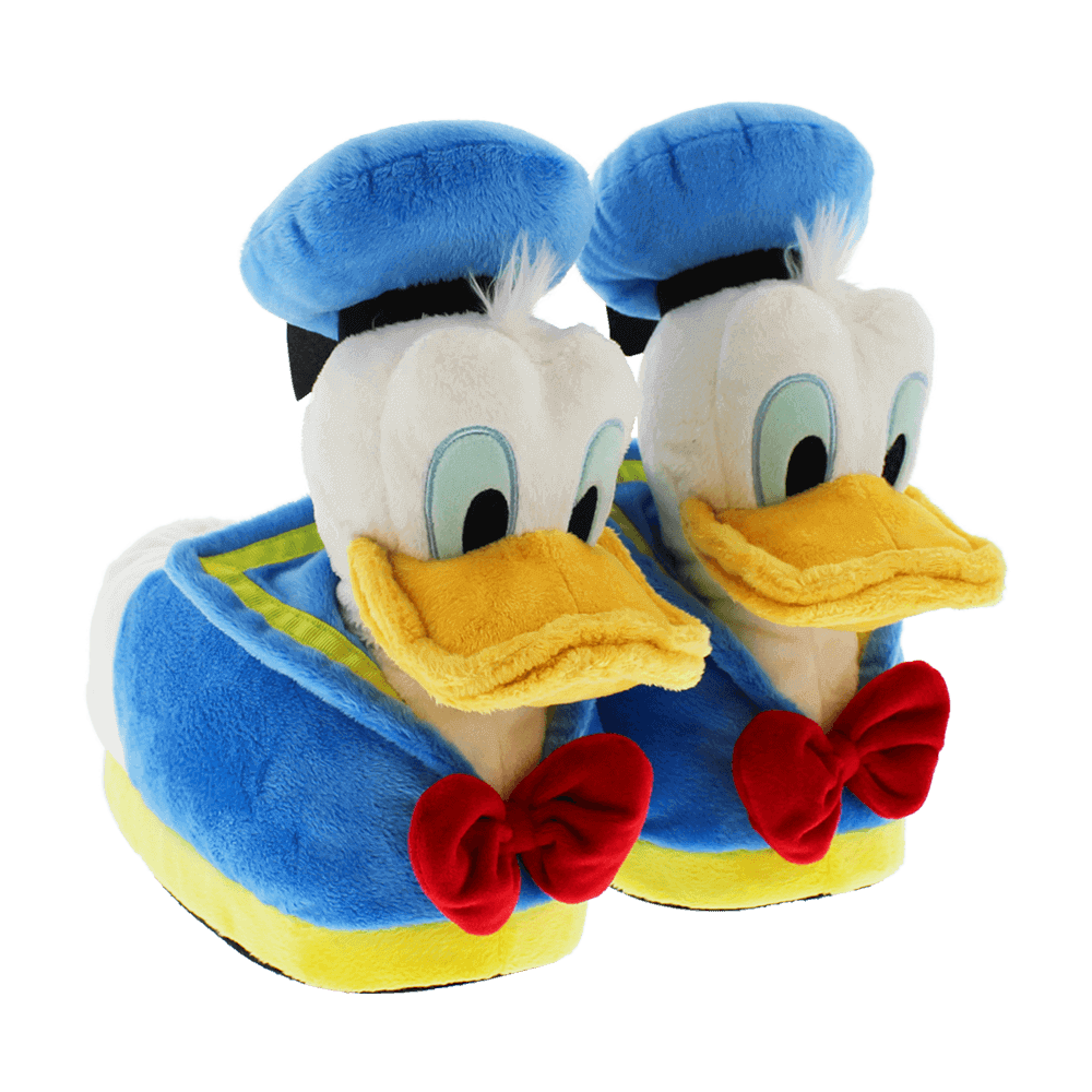 Cozy Donald Duck Slippers - Perfect Gift for Halloween, Christmas, Valentine