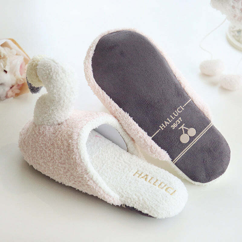 Cozy Flamingo Slippers - Perfect Gift for LoversHoliday Season, Halloween, Christmas, Valentine