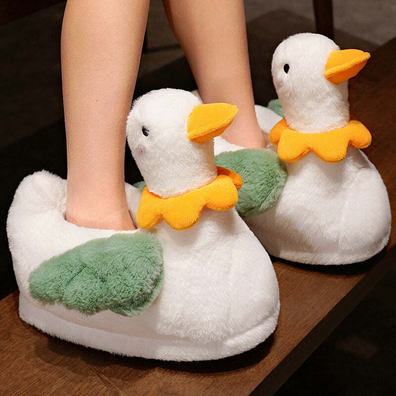 Cozy Flower Duck Slippers - Perfect Gift for Loved OnesHoliday Season